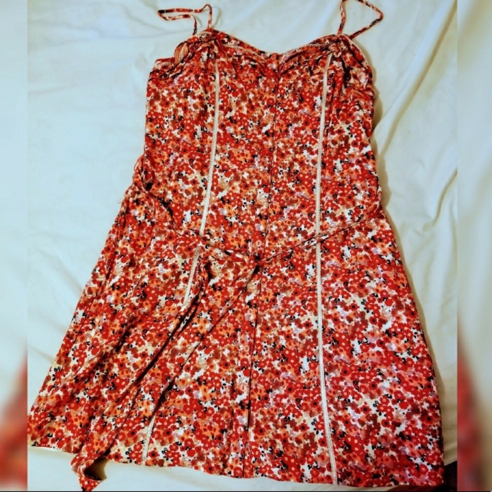 Sz. 8 Lauren Conrad floral print dress